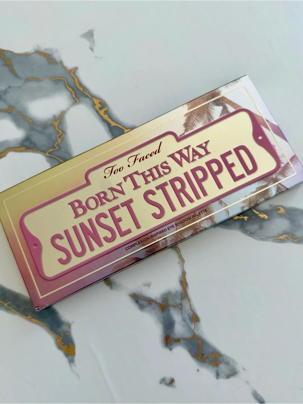 NIB Too Faced Born This Way Sunset Stripped Eyeshadow Palette